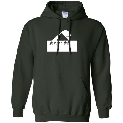 Egyptian Great Pyramid Of Giza T-shirt Forest Green