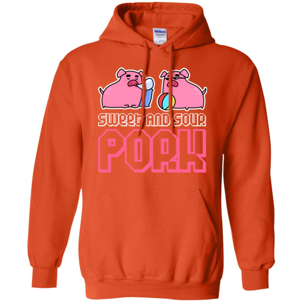 Food Lover T-shirt Sweet And Sour Pork Orange
