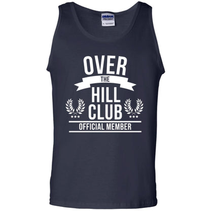 Gag Over 40 T-shirt Over The Hill Club Official Member Navy