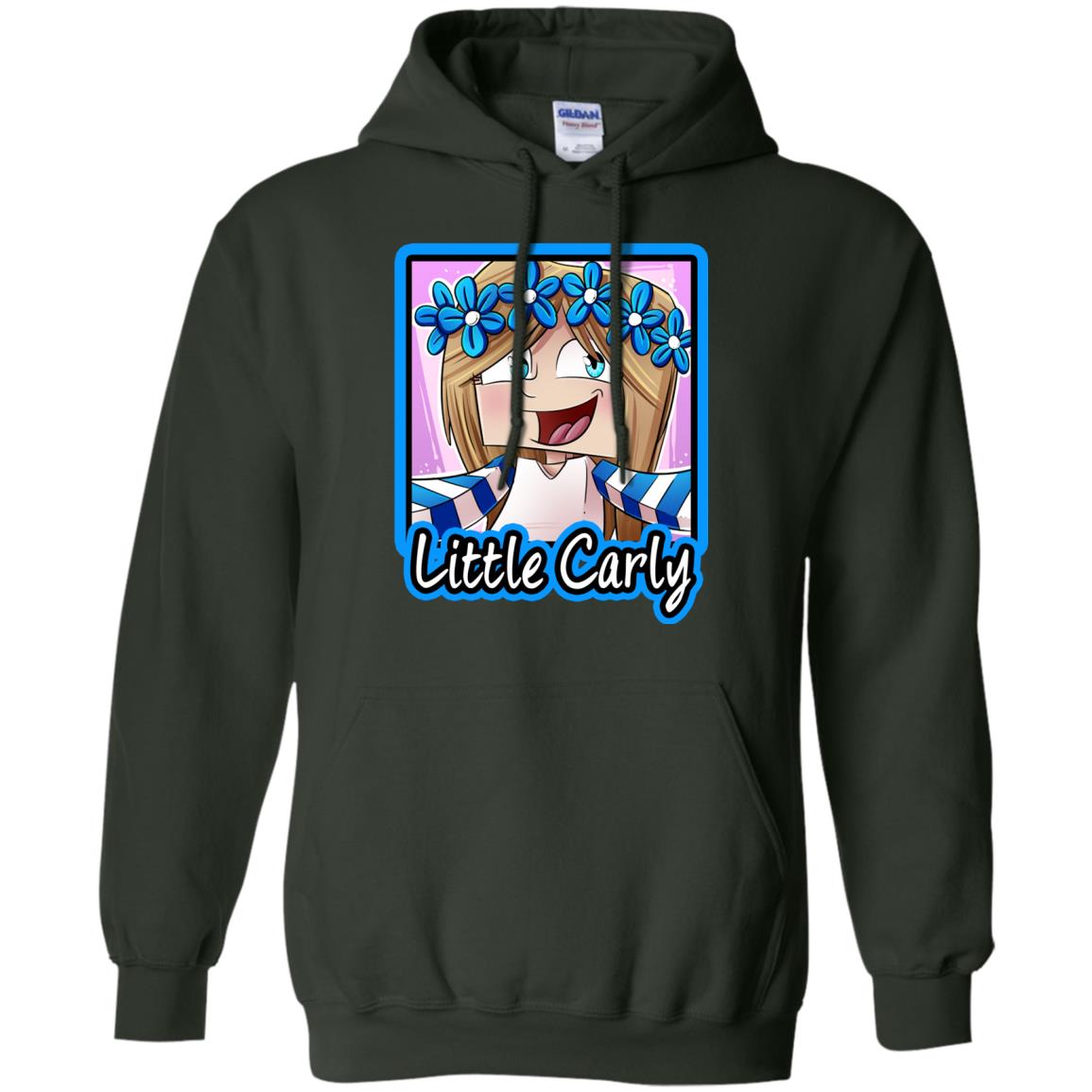 Little Carly Minecraft Little Club Adventures Shirt Forest Green