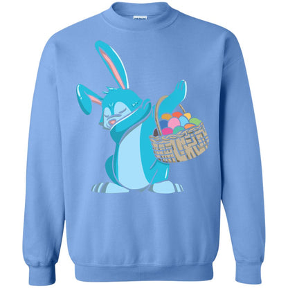 Easter Bunny Dab Easter Shirt Carolina Blue