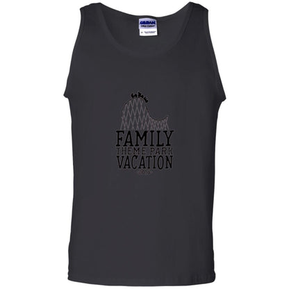 Family T-shirt Vacation 2018 Theme Park Roller Coaster Black