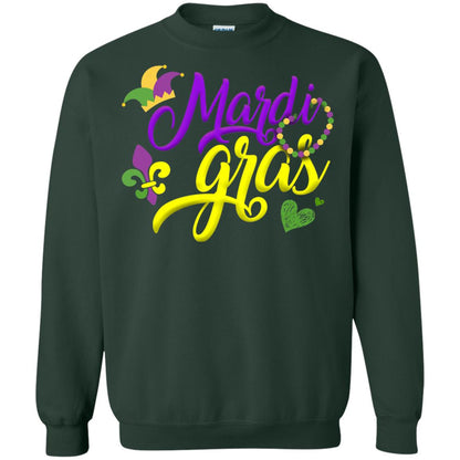 Mardi Gras 2018 T-shirt Forest Green