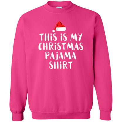 Christmas T-shirt This Is My Christmas Pajama Heliconia