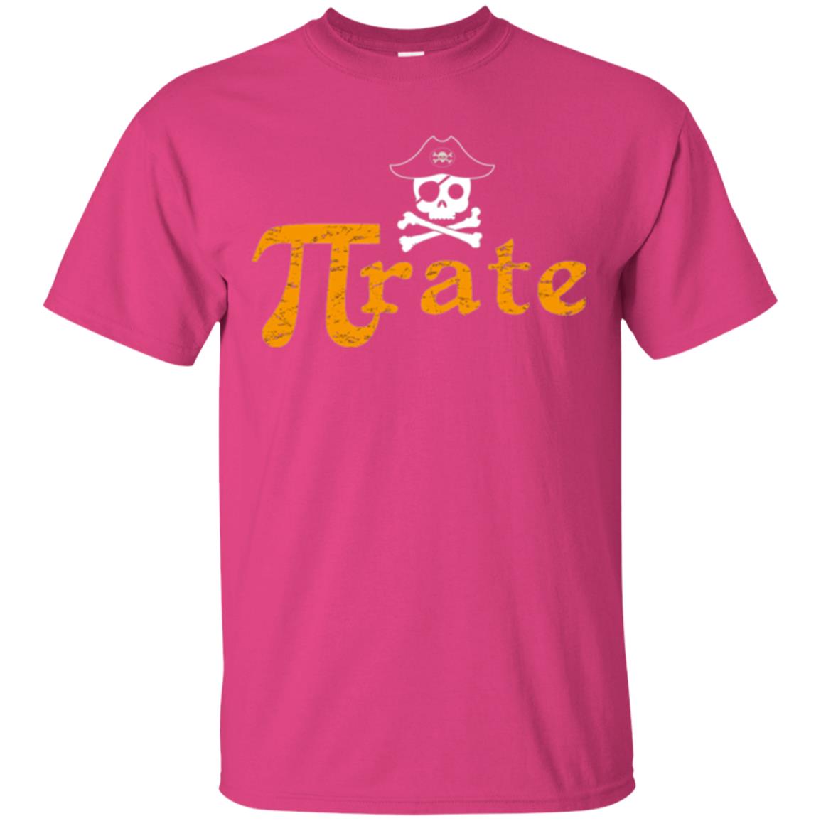 Math Pirate Pi Day T-shirt Funny Math Pirate Heliconia