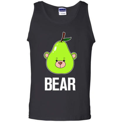 Bear Funny Summer Melon Fruit Shirt Black