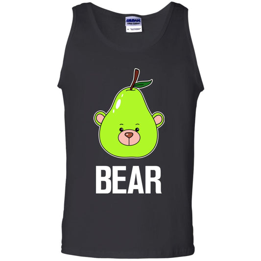 Bear Funny Summer Melon Fruit Shirt Black