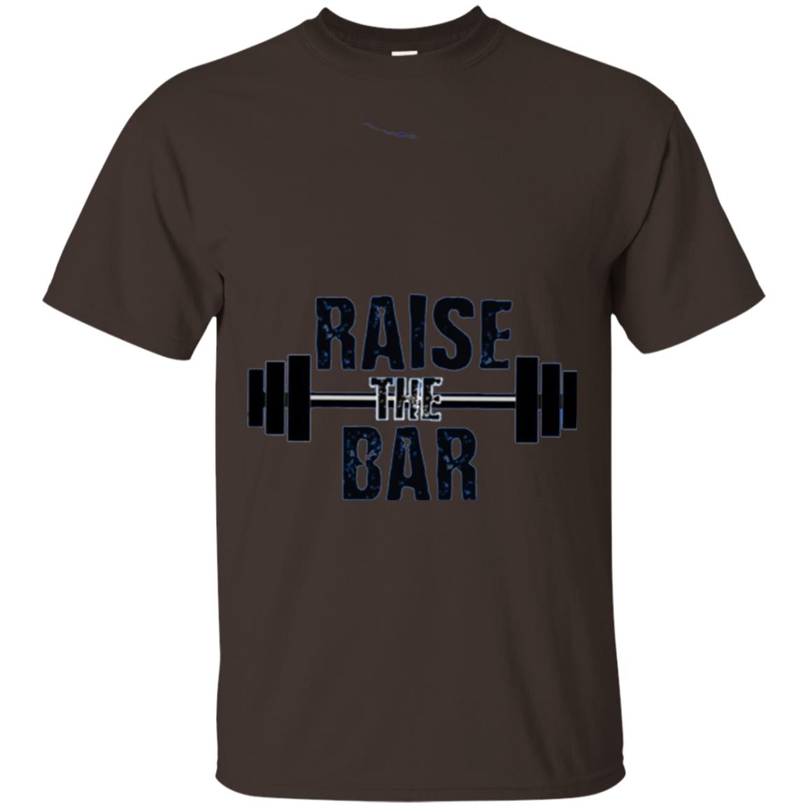 Workout Gym T-shirtraise The Bar Dark Chocolate
