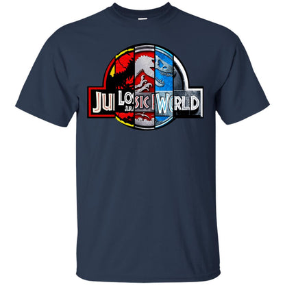 Jurassic World Movie Fan Shirt Navy
