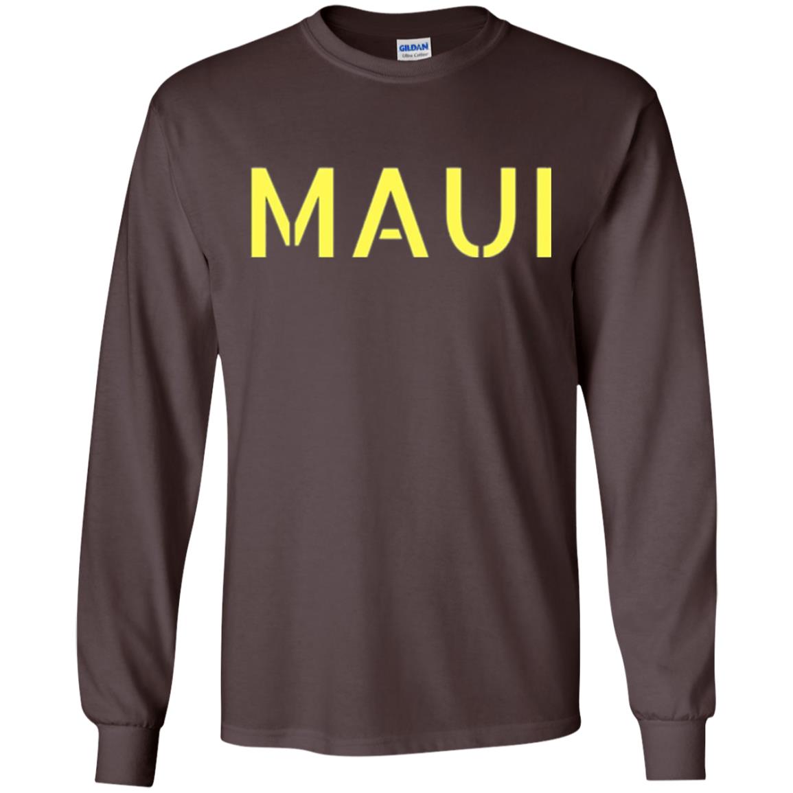 Mauii Hawaii T-shirt Dark Chocolate