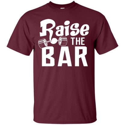 Gymer T-shirt Raise The Bar Maroon