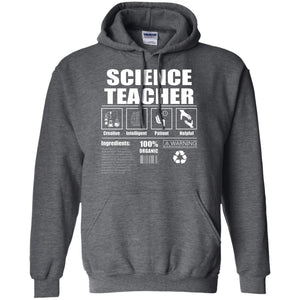 Science Teacher Shirt Creative Intelligent Patient HelpfulG185 Gildan Pullover Hoodie 8 oz.