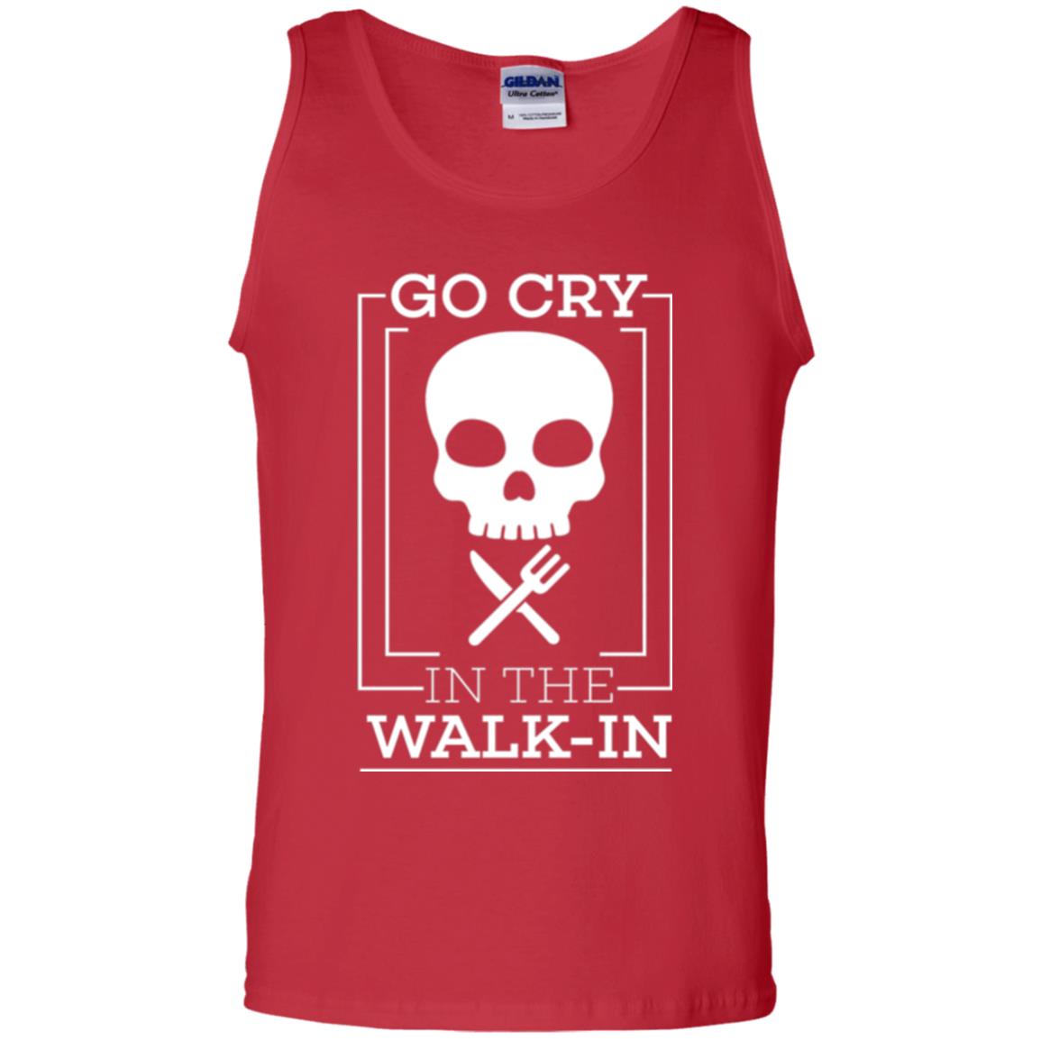 Chef T-shirt Go Cry In The Walk In Red