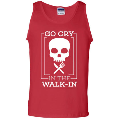 Chef T-shirt Go Cry In The Walk In Red