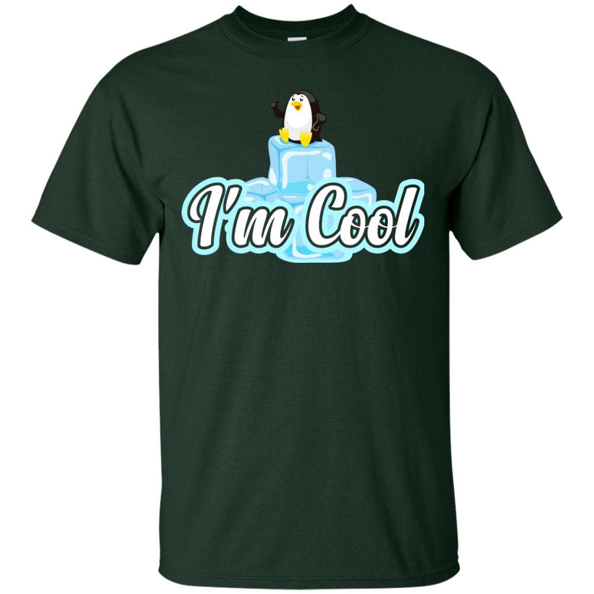 Penguin I_m Cool Gift Shirt For Penguin Lover Forest