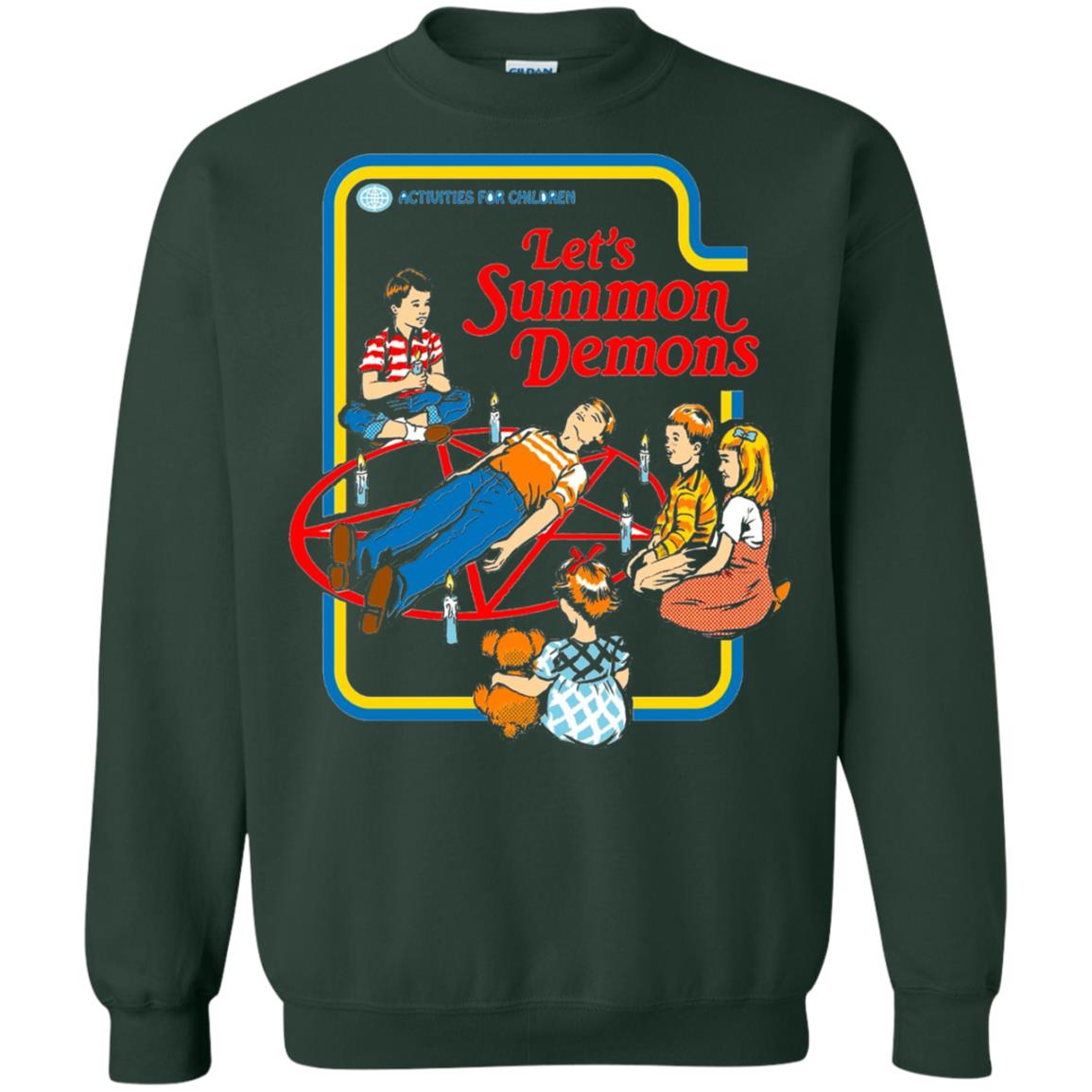 Lets Summon Demons Shirt Forest Green