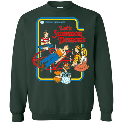 Lets Summon Demons Shirt Forest Green