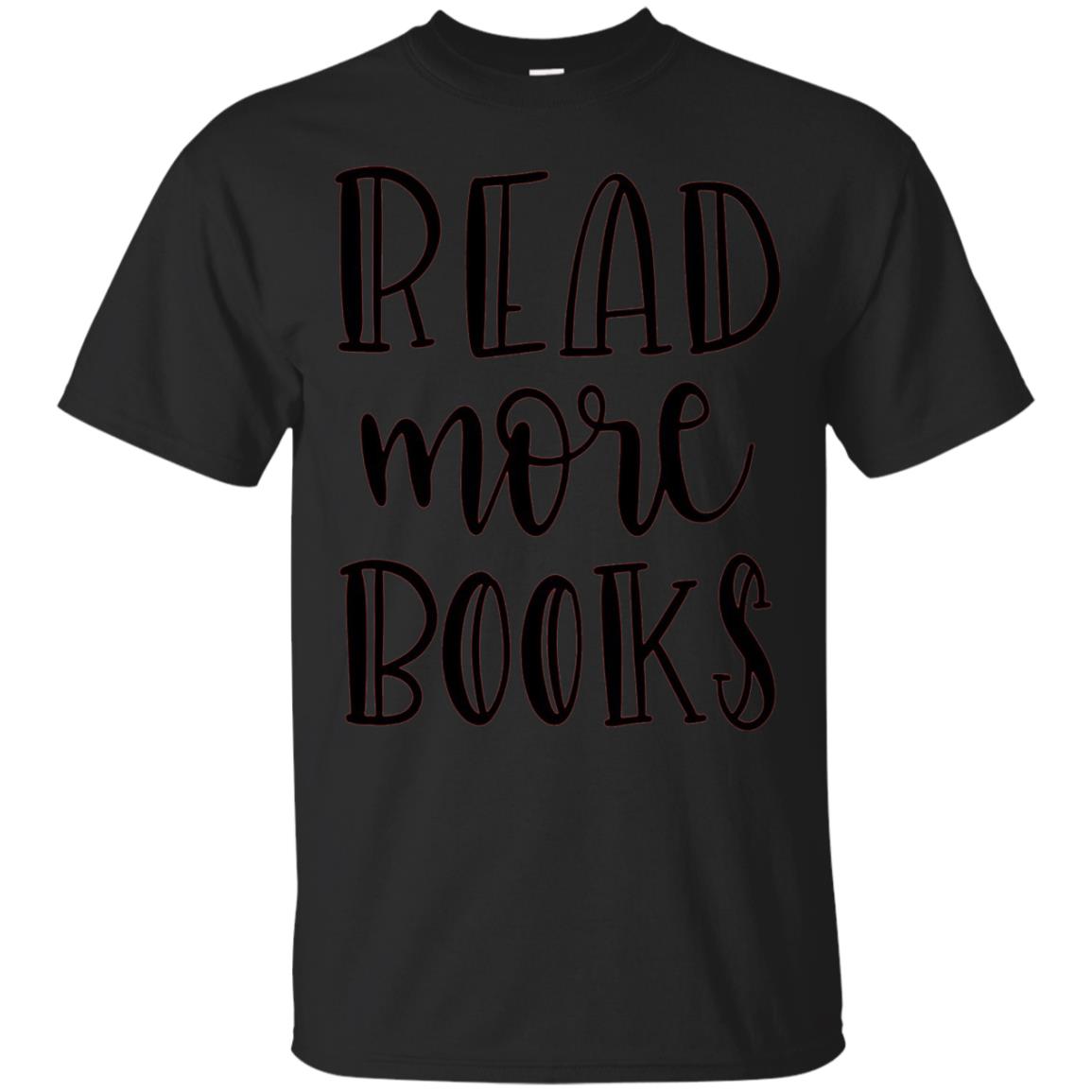Read More Books Reading Book T-shirt Black