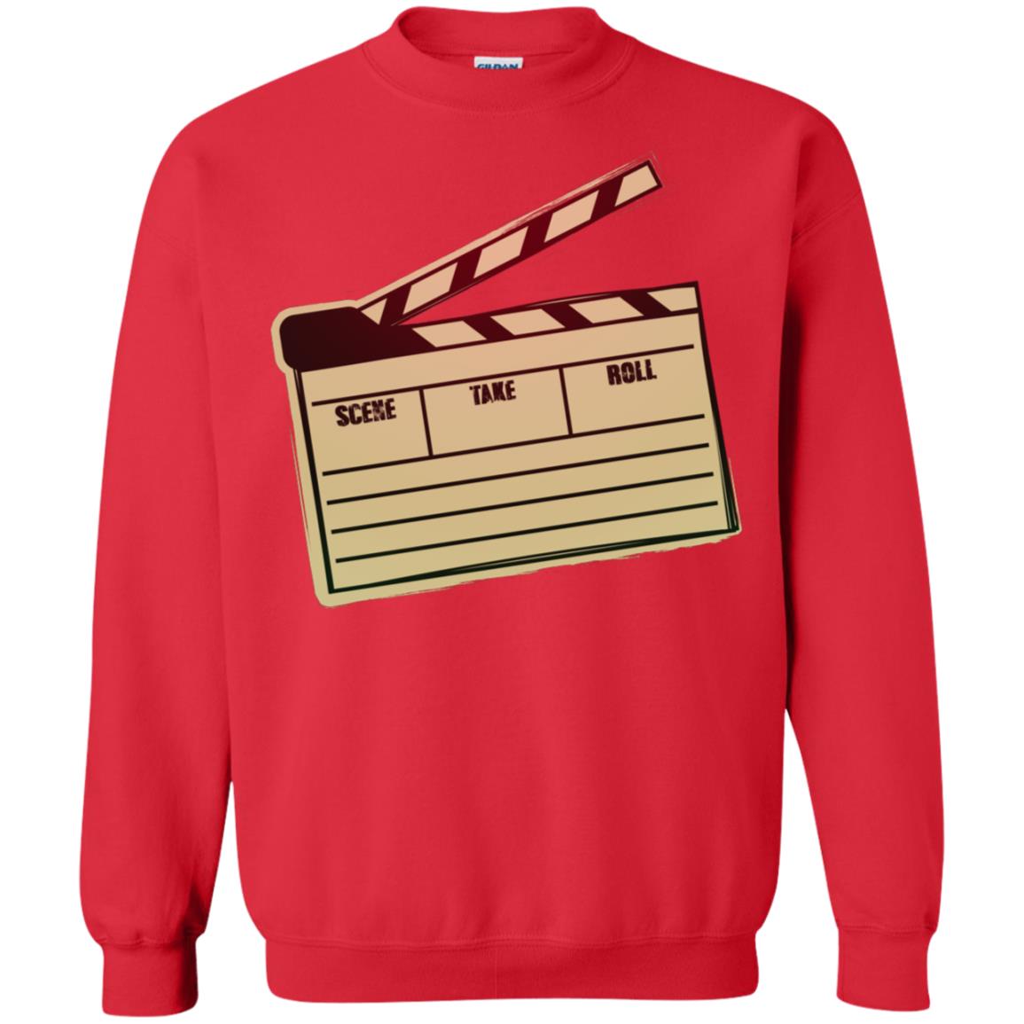 Movie Clapper Filmmaker Film Student Shirt Red