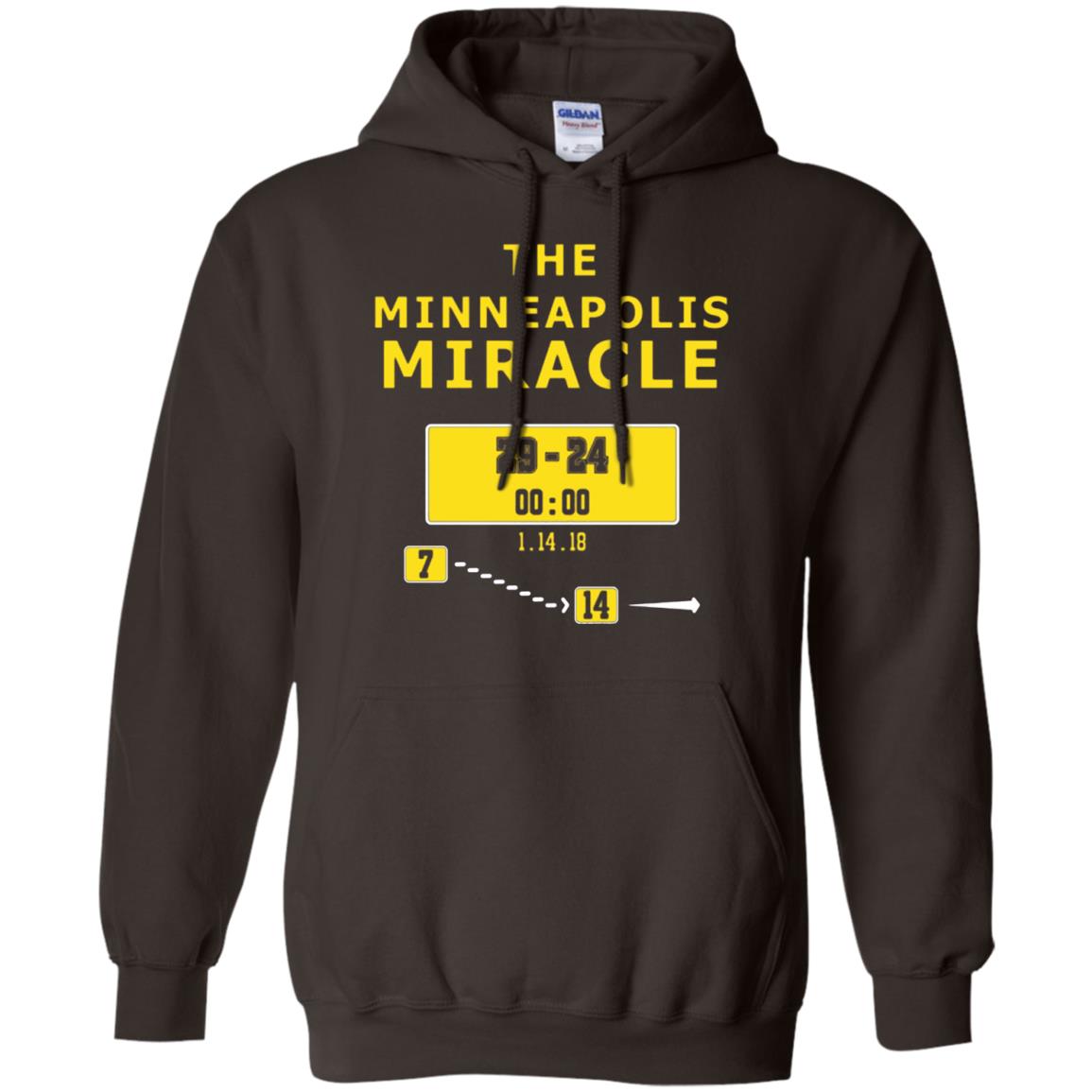 Football Lover T-shirt The Minneapolis Miracle Dark Chocolate