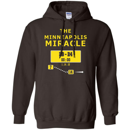 Football Lover T-shirt The Minneapolis Miracle Dark Chocolate