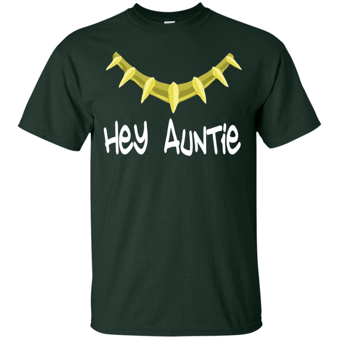 Hey Auntie Funny Aunt T-shirt Forest