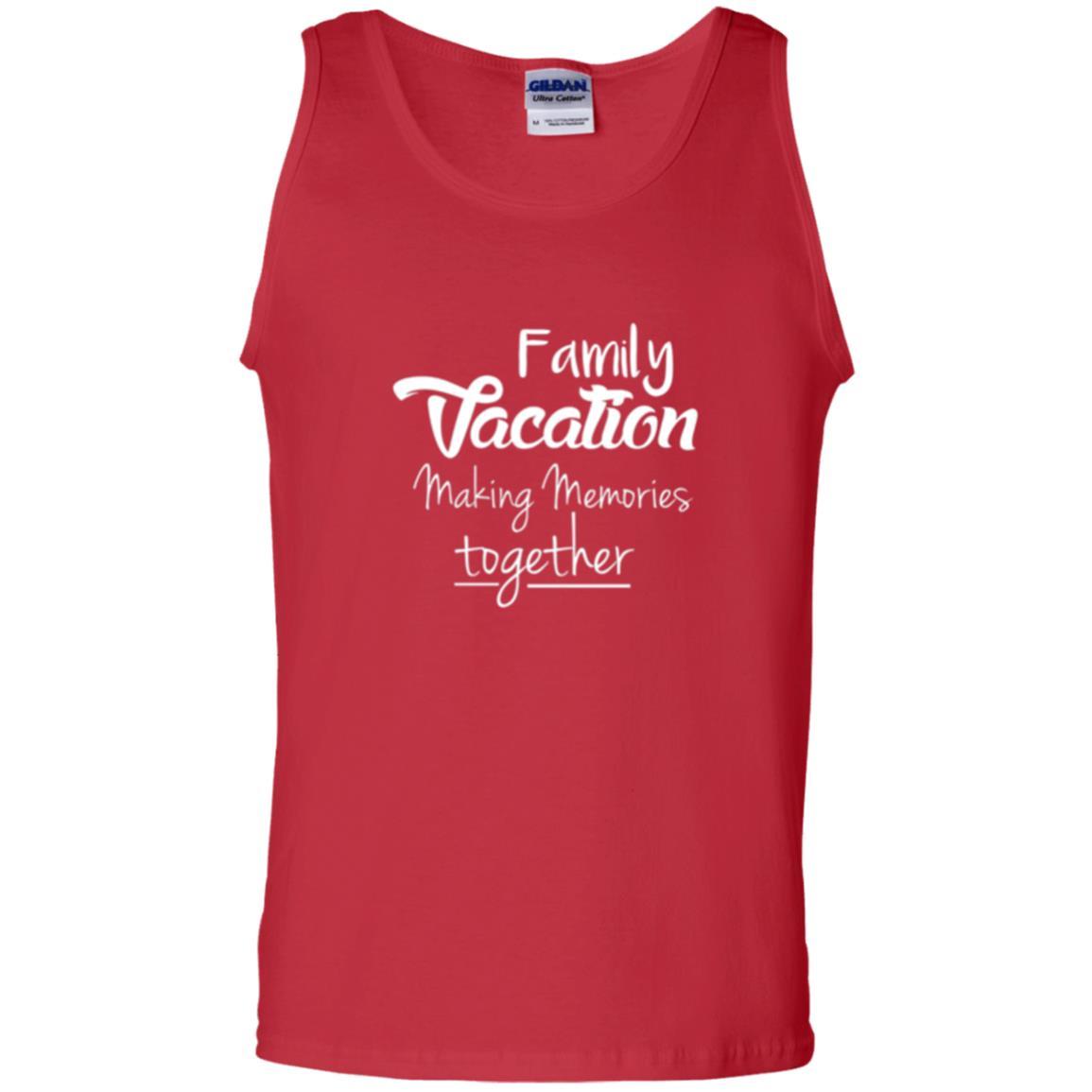 Family Vacation Making Memories Together T-shirt Red