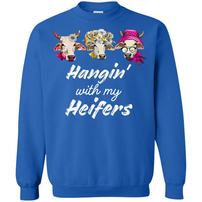 Hangin' With My Heifers Shirt Royal