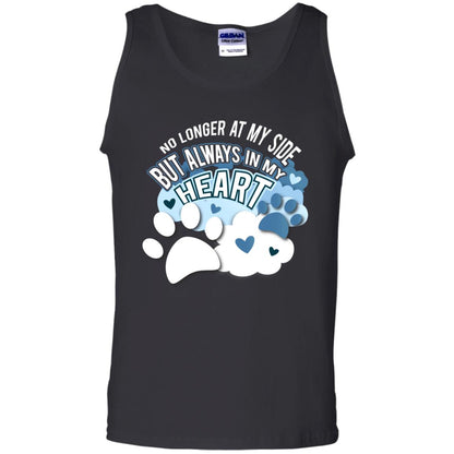 But Always In My Heart Dog In Heaven T-shirt Black