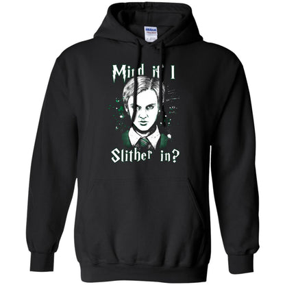 Mind If I Slither In Slytherin House Harry Potter Shirt Black