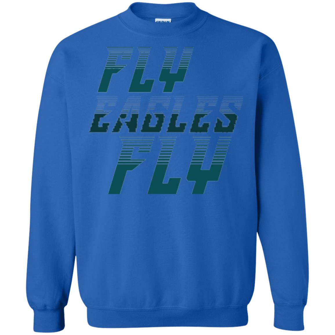Football Lover T-shirt Fly Eagles Fly Royal