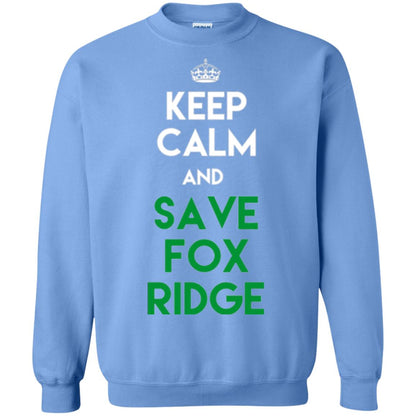 Elementary T-shirt Keep Calm And Save Fox Ridge T-shirt Carolina Blue