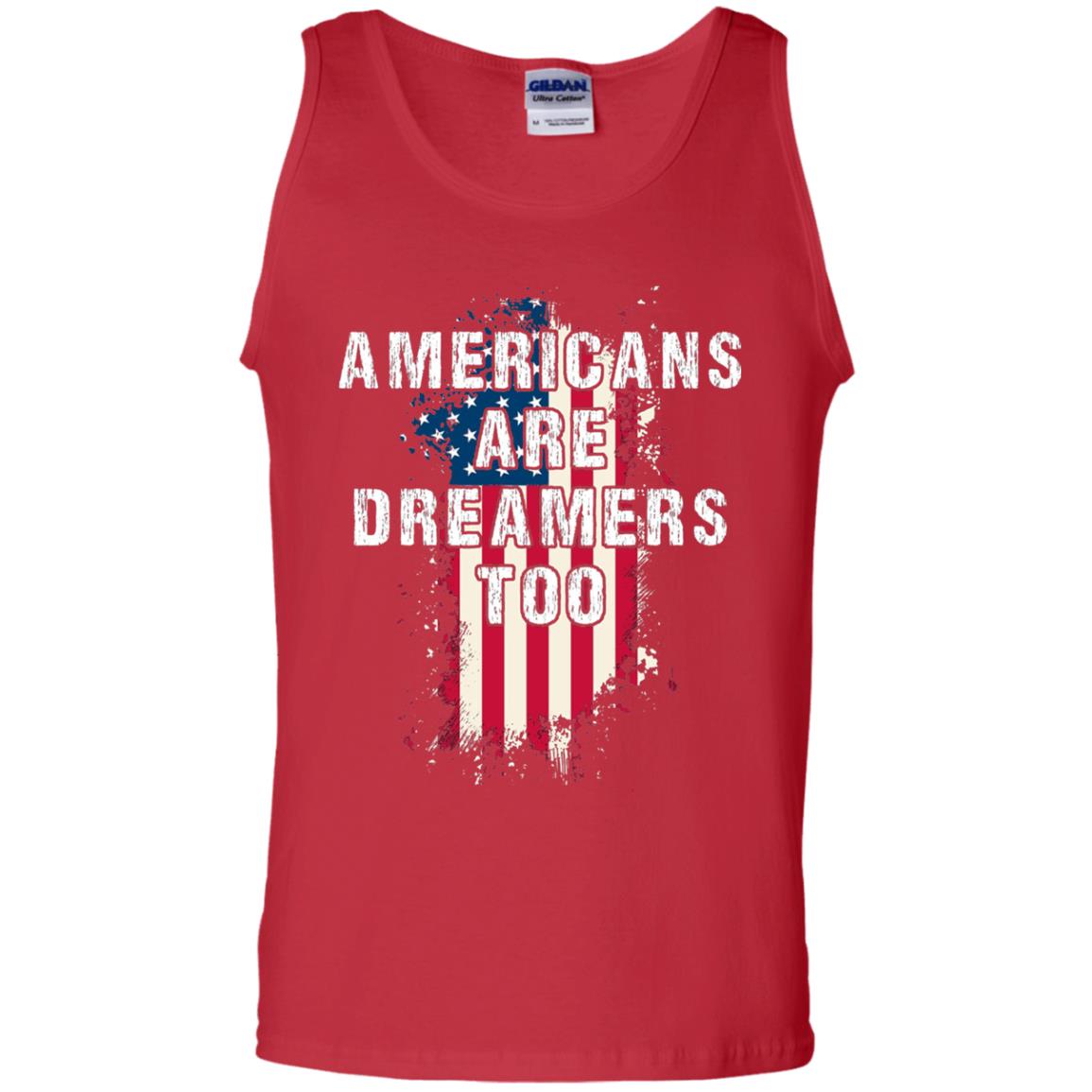 Americans Are Dreamers Too Shirt Red