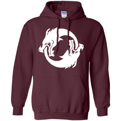 Dargon Lovers T-shirt Overwatch Hanzo Seal Spray Maroon