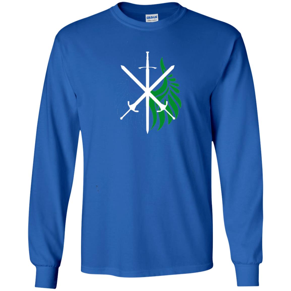 Battle Wings Of Medieval Victory T-shirt Royal