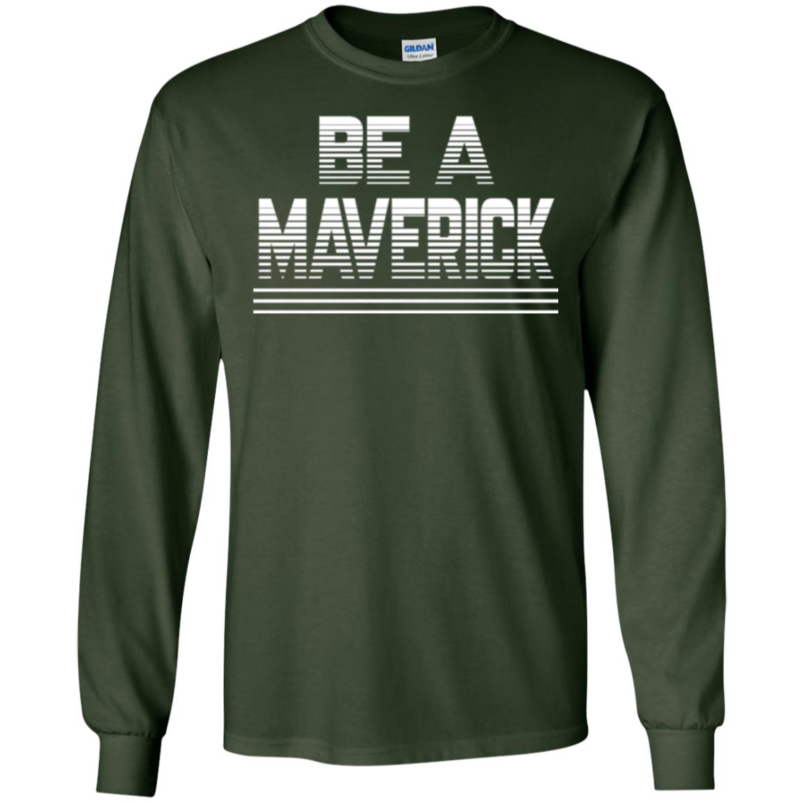 Be A Maverick T-shirt Forest Green