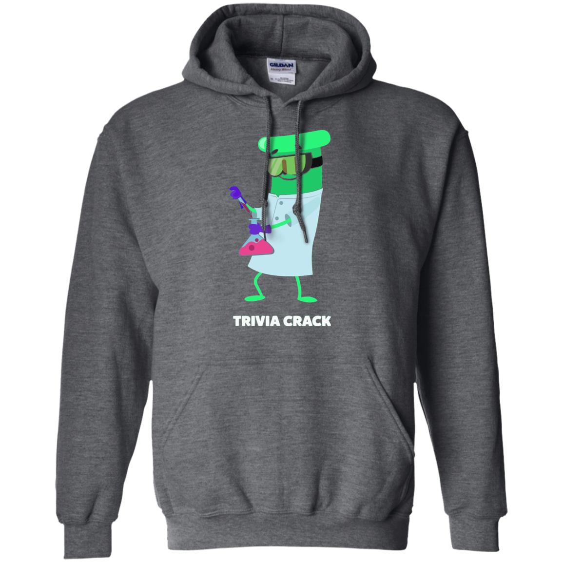 Cute Trivia Crack Scientist Al T-shirt Dark Heather