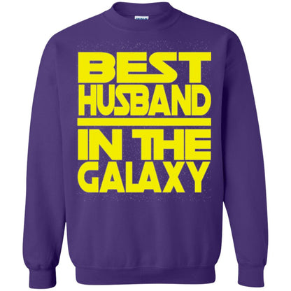 Best Husband In The Galaxy T-shirt Purple
