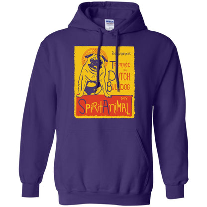 Dutch Bulldog My Spirit Animal T-shirt Purple