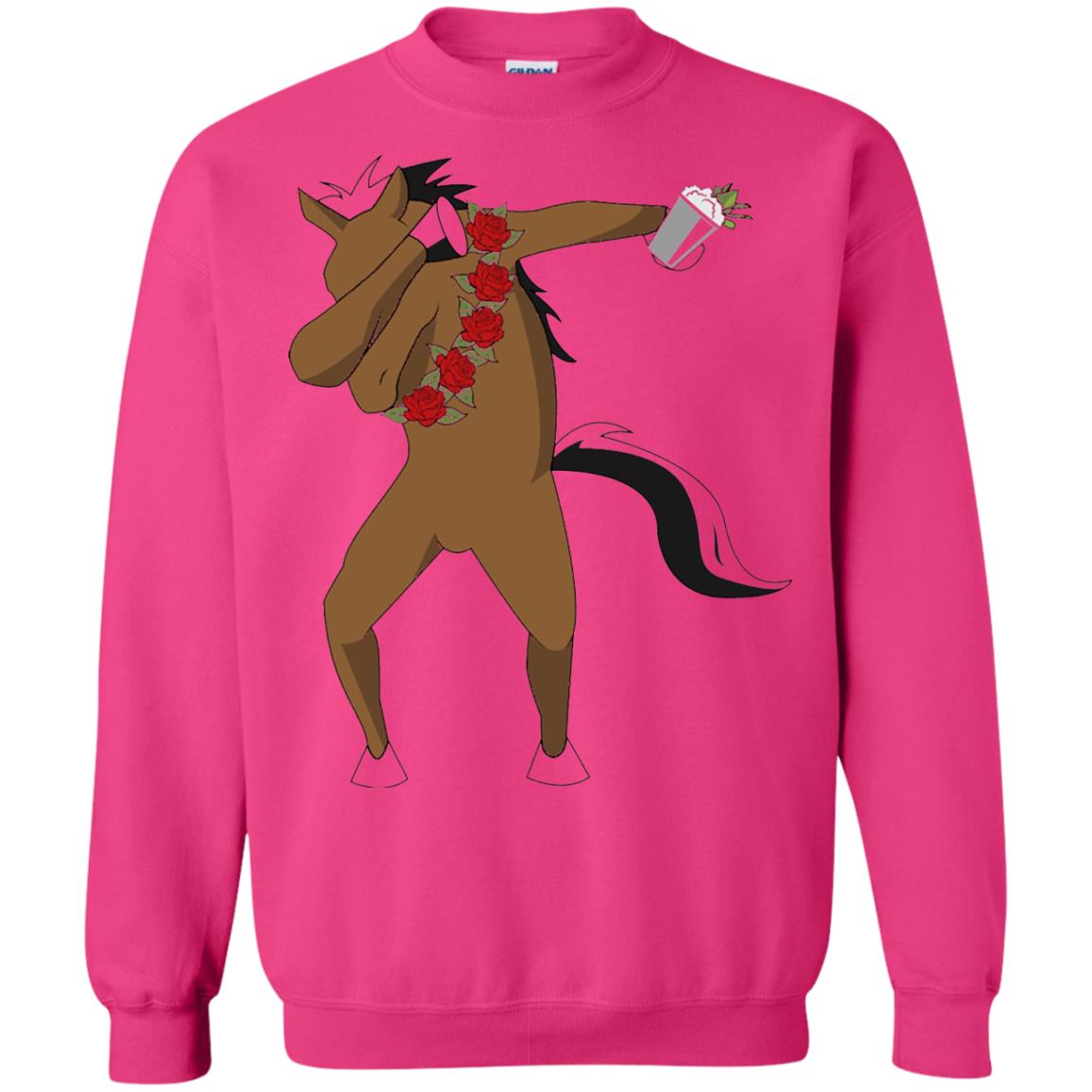 Derby Party 2018 Funny Dabbing Horse Shirt Heliconia