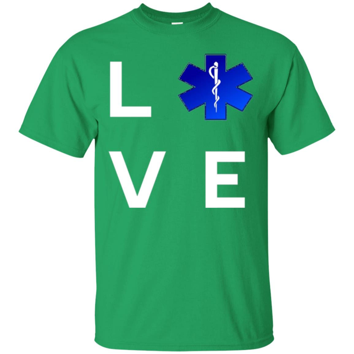 Love Star Of Life Ems T-shirt Irish Green