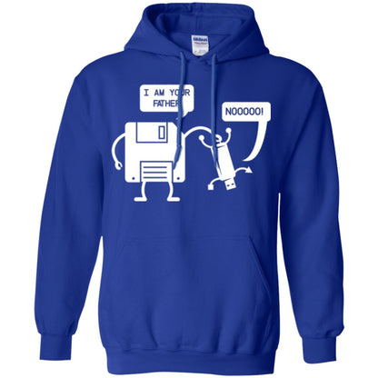 Usb Floppy Disk T-shirt I Am Your Father Royal
