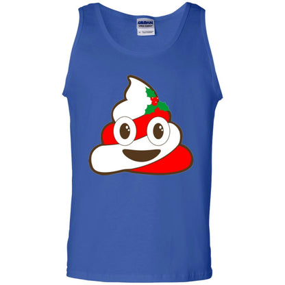 Christmas T-shirt Funny Poop Emojis Royal