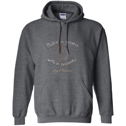 Funny Guitar Shirt Picking Is Greater With A Reasonator Dark Heather