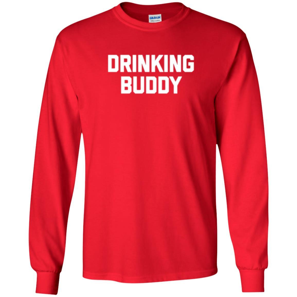 Drinking Buddy T-shirt Red