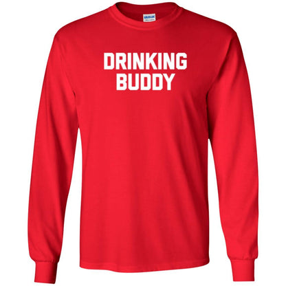 Drinking Buddy T-shirt Red