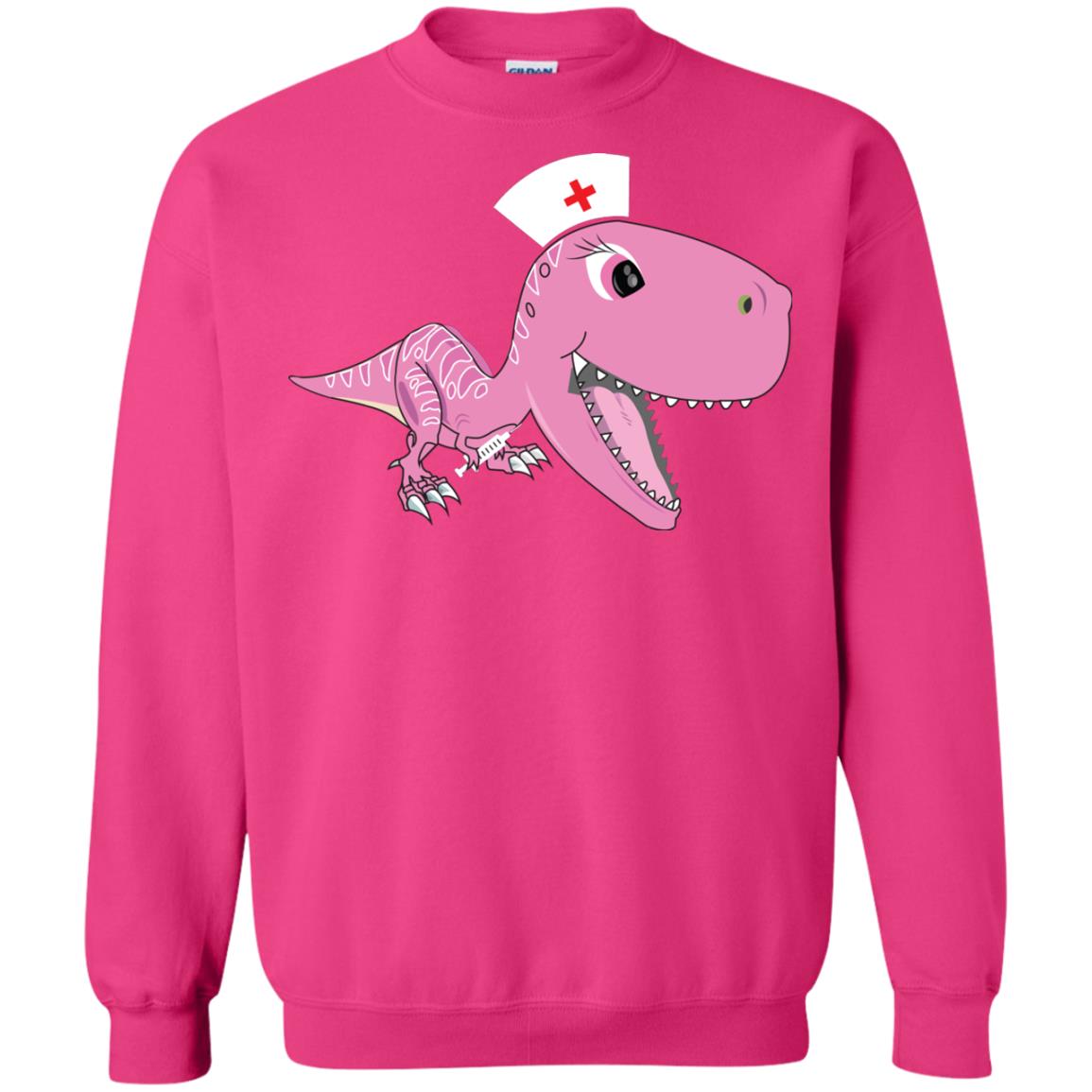 Dinosau-nurse Dinosaurus Nursing Shirt Heliconia