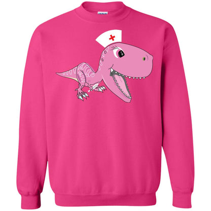 Dinosau-nurse Dinosaurus Nursing Shirt Heliconia