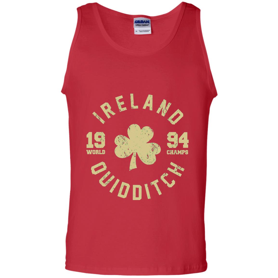 St. Patrick's Day Irish T-shirt Ireland Quidditch Red