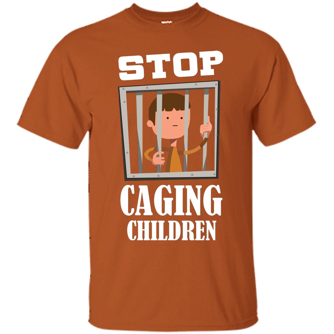Stop Caging Children Shirt Texas Orange